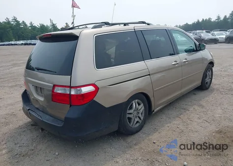 2007 Honda Odyssey Ex из США, поврежденный, VIN 5FNRL38407B024348